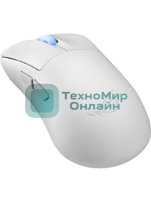 Мышь беспроводная/проводная ASUS ROG Keris II Ace белый, 42000 dpi, радиоканал, Bluetooth, USB, кнопки - 6