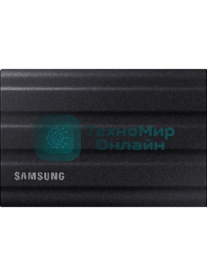 Внешний SSD Samsung T7 Shield, 4TB, USB 3.2 Gen 2 Type-C, R/W 1050/1000, черный