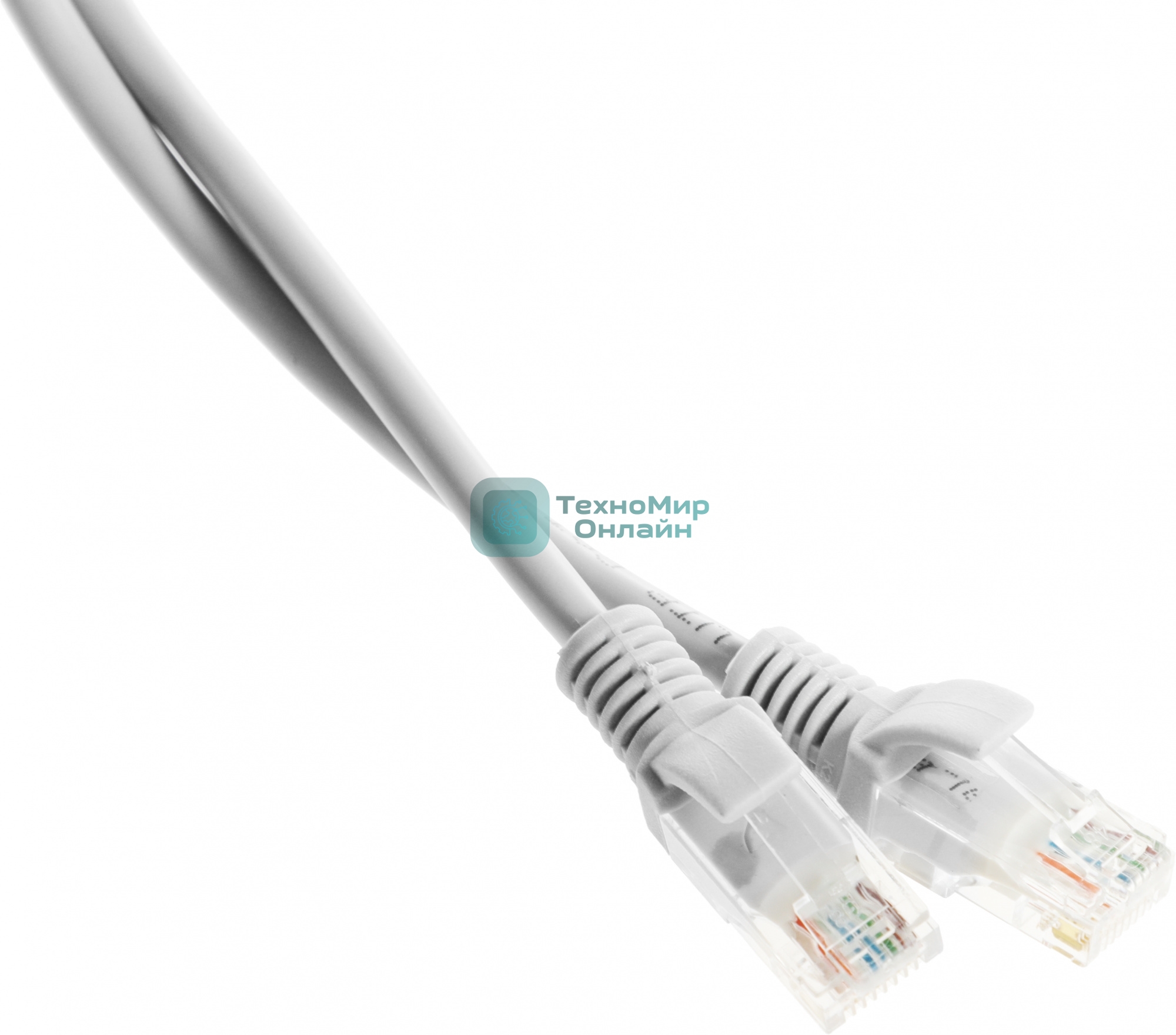 Патч-корд Premier PP12-20M 1000Гбит/с UTP 4 пары cat.5E CCA molded 20м серый RJ-45 (m)-RJ-45 (m)