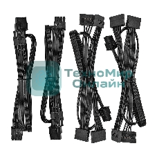 Блок питания серверный 800W ExeGate ServerPRO-800PAS (ATX, APFC, КПД 80% (80 PLUS), 12cm fan, 24pin, 2x(4+4)pin, 6xPCI-E, 8xSATA, 4xIDE, Cable Management, black)