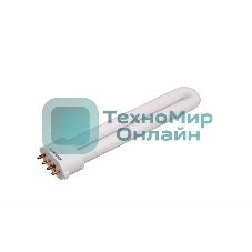 Лампа люминесцентная Rexant U-образная, 9 Вт