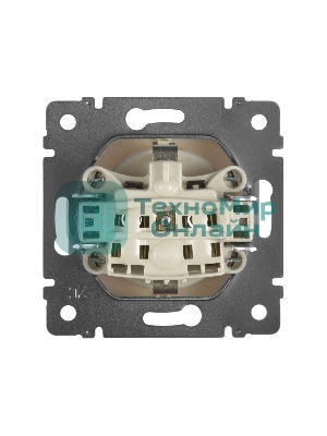 Розетка электрическая Valena с заземлением 2К+З/сл.кость (слоновая кость) Legrand 774320