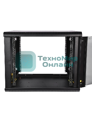 Шкаф телеком. настенный разборный 9U (600х650), съемные стенки, дверь металл (ШРН-М-9.650.1)