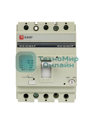Выключатель нагрузки PROxima ВН-99 160/160А 3P