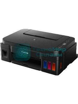 МФУ струйное Canon PIXMA G2410 (2313C009), A4, цветной, печ. 8.8 стр/мин (ч/б) 5 стр/мин (цвет), скан. до 19 стр/мин., 1200 x 4800 dpi (принтер) 1200x600dpi (сканер), USB