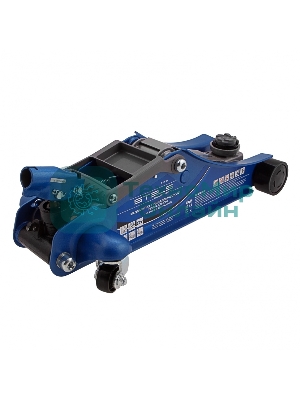 Домкрат Stels 51131 гидравлический подкатной поворотная рукоятка 2т low profile 100-350 мм