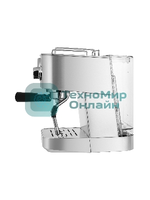 Кофеварка рожковая Maunfeld MF-721S PRO нержавеющая сталь, исп. кофе - молотый/чалды, 1.5 л, 1140 Вт, 15 бар