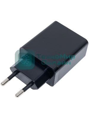 Сетевое зарядное устройство Vention на 3 порта USB 2.4A черный