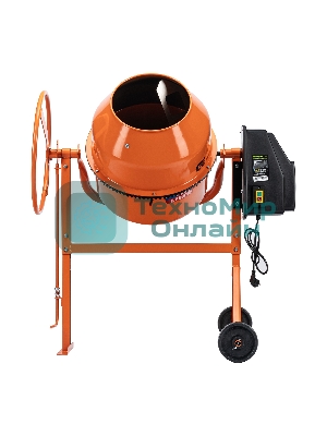 Бетоносмеситель Сибртех БСН-130П 500 Вт, 130 л, полиамидный венец