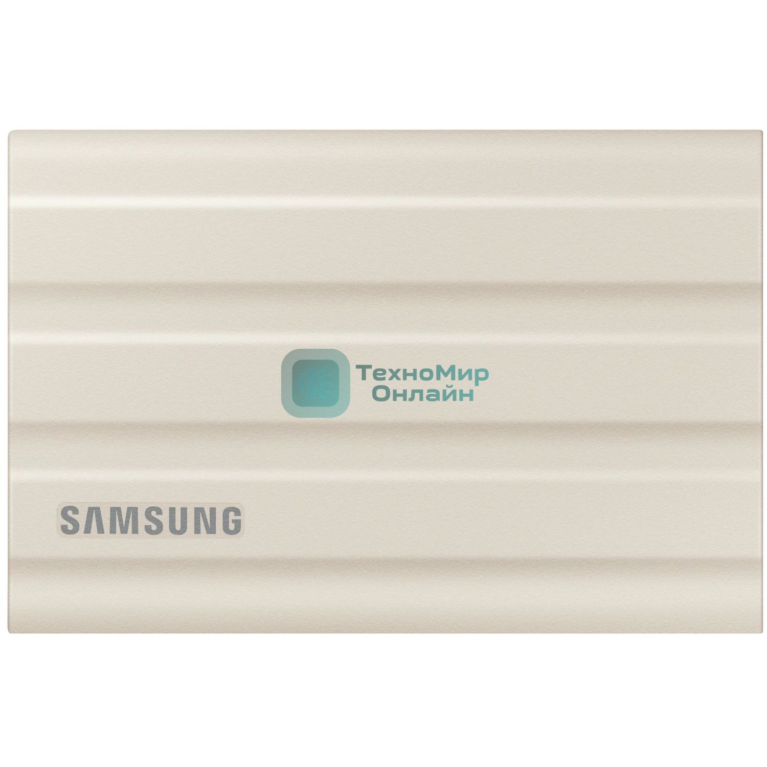 Внешний SSD Samsung T7 Shield, 1TB, USB 3.2 Gen 2 Type-C, R/W 1050/1000, бежевый