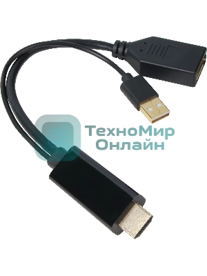 Адаптер USB TO DP(F) CG599E-0.15M 4K*60HZ VCOM