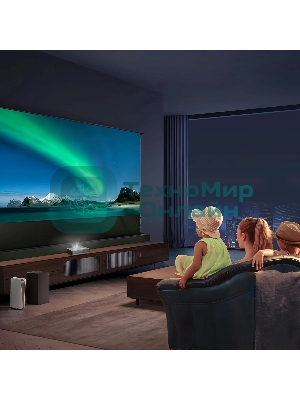 Экран Cactus 148x263см FloorRising CS-PSFRALR-263X148 16:9 напольный рулонный черный (моторизованный привод)