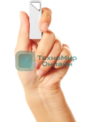 Флешка USB Netac U326 (NT03U326N-064G-20PN), 64Gb, USB 2.0, R/W 50/15, серебристый