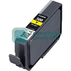 Картридж струйный Canon PFI-300 Y EUR/OCN желтый (530 стр.) для Canon imagePROGRAF PRO-300