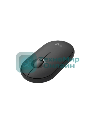Мышь беспроводная Logitech Pebble 2 M350S графитовый, 4000 dpi, Bluetooth, кнопки - 3