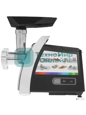 Мясорубка электрическая Bosch MFW67440 черный, 2000 Вт, 3.5 кг/мин, реверс, защита от перегрузки, насадки - 7