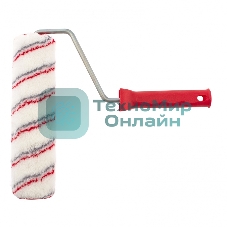 Валик в сборе Matrix нейлон, 250 мм, ворс 12 мм, D 48 мм, D ручки 8 мм