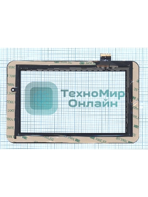 Сенсорное стекло (тачскрин) для DNS E78, черное