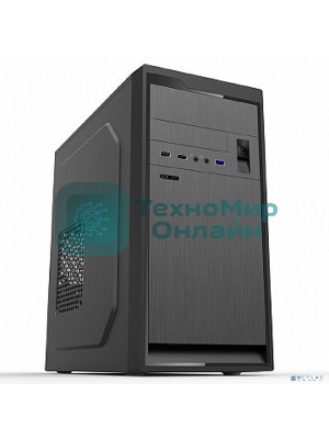 Компьютерный корпус MiniTower Powerman SV511 черный PMP-450ATX U2.0*2+U3.0*1+A(HD)
