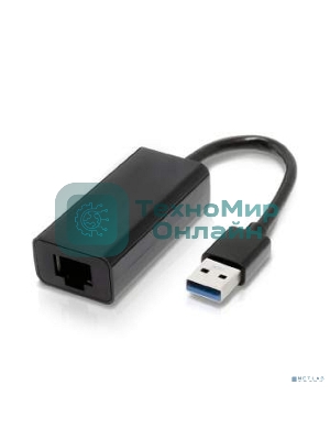 Адаптер сетевой ORIENT U3L-1000N, USB 3.0 Gigabit Ethernet Adapter, RTL8153 chipset, 10/100/1000 Мбит/с, поддержка Win 10, Linux, MAC OS
