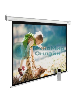 Экран Cactus 150x240 см MotoExpert CS-PSME-240x150-WT 16:10 настенно-потолочный рулонный белый (моторизованный привод)