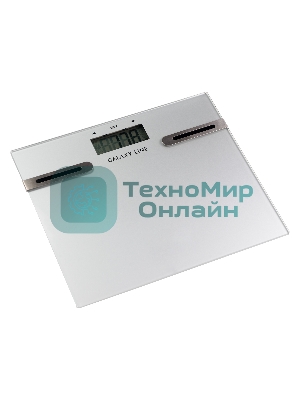 Весы напольные многофункциональные Galaxy Line GL 4855, серый, электронные, элемент питания типа 