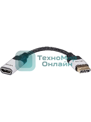 Кабель VCOM DisplayPort TO HDMI 4K 0.15 M CG621M-0.15