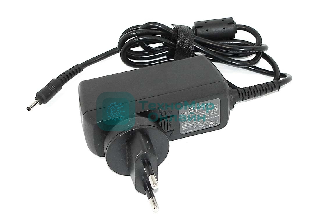 Блок питания (сетевой адаптер) для ноутбуков Samsung 19V 2.1A 3.0x1.0мм 40W Travel Charger OEM