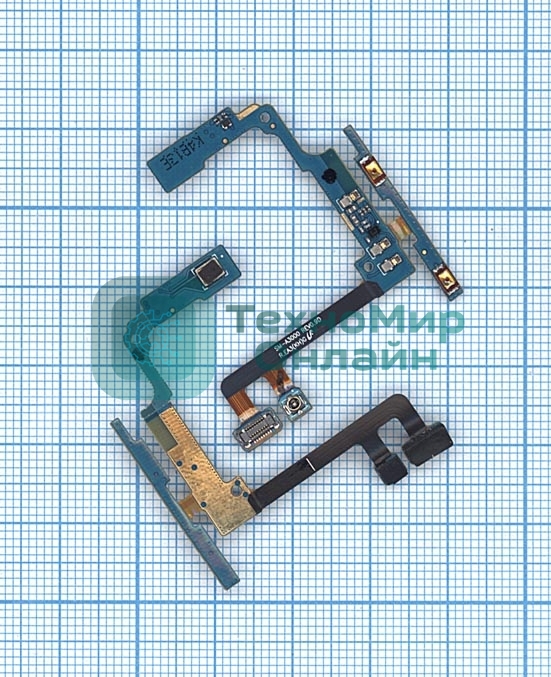 Шлейф кнопки громкости для Samsung A3