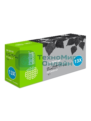 Картридж лазерный Cactus CS-Q2613X черный (4000 стр.) для HP 1300/1300N