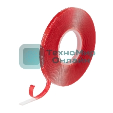 Лента клейкая двухсторонняя Rexant прозрачная, на VHB акриловой основе, 6 мм х 5 м