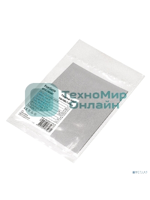 Термопрокладка ExeGate EPG-2WMK (100x100x1.5 мм, 1,7 Вт/(м•К))