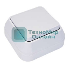 Выключатель 1-кл. Makel ОП 10А IP20 белый