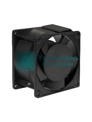 Вентилятор для корпуса ExeGate EX08038SAL черный, 80 мм, 2500 об/мин, 34 дБ