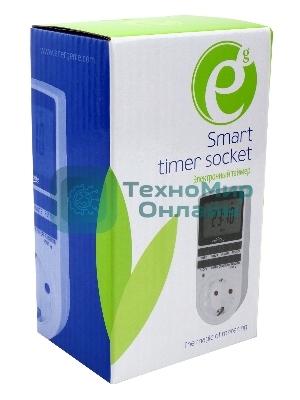 Таймер электрический Energenie EG-SST-01, LCD-дисплей 2,3″, белый