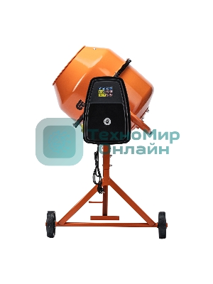 Бетоносмеситель Сибртех БСН-130П 500 Вт, 130 л, полиамидный венец