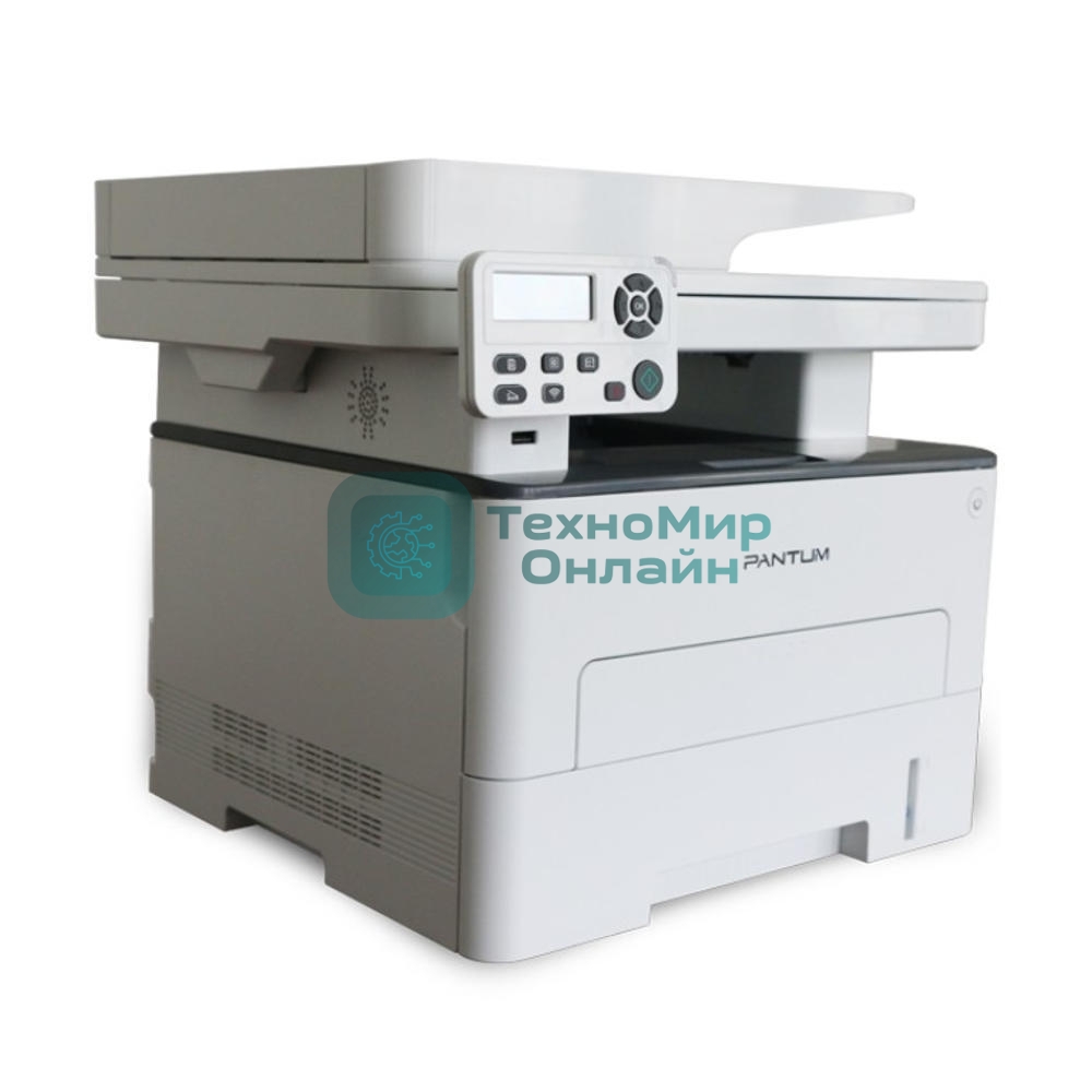 МФУ лазерное Pantum M7100DW, A4, ч/б, печ. до 33 стр/мин., скан. до 24 стр/мин., 1200x1200dpi, USB, RJ-45, Wi-Fi, проектная модель