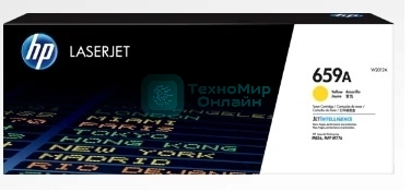 Картридж лазерный HP 659A W2012A желтый для HP LJ M856/M776 (13000 стр.)