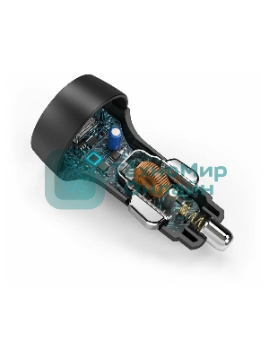 Автомобильное зарядное устройство Hama H-210569 1.67A+3A+2.22A PD универсальное черный