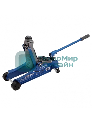 Домкрат Stels 51131 гидравлический подкатной поворотная рукоятка 2т low profile 100-350 мм