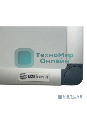 Демонстрационная доска Cactus CS-MBD-90X120 магнитно-маркерная, лак, 90x120 см, алюминиевая рама