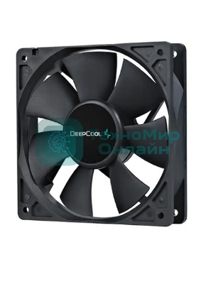 Вентилятор для корпуса DEEPCOOL XFAN 120 черный, 120 мм, 1300 об/мин, 23.7 дБ, 3 pin