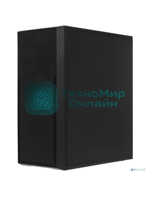 Компьютерный корпус c блоком питания 450 Ватт/Case Foxline FL-302-FZ450-U32 ATX case, black, w/PSU 450W 8см, w/2xUSB 2.0+2xUSB 3.0, w/pwr cord, w/o FAN