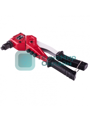 Заклепочник литой Matrix, поворотный, 290 мм, 0-360 заклепки 2,4-3,2-4,0-4,8 мм, PRO