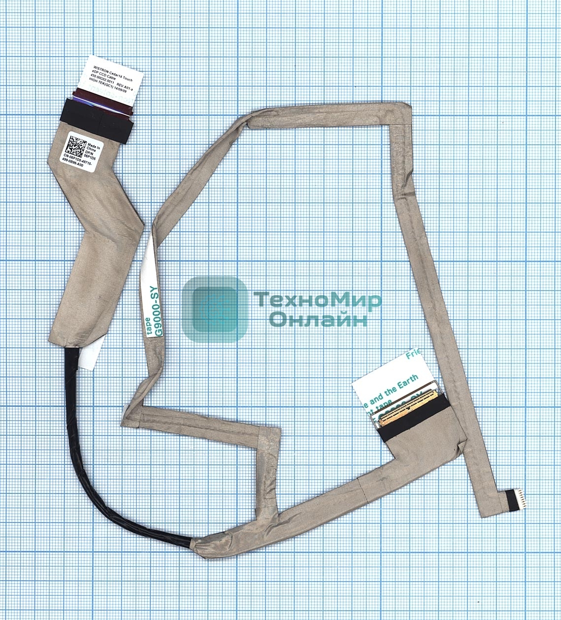 Шлейф матрицы для ноутбука Dell 3442 3441 3443 3445 3446 3447 3448 3449 40pin