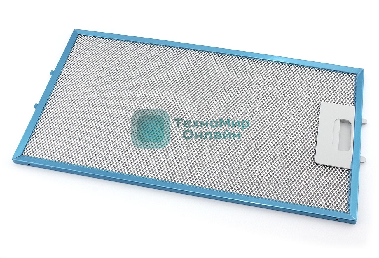 Фильтр алюминиевый рамочный для вытяжки 375х205х8