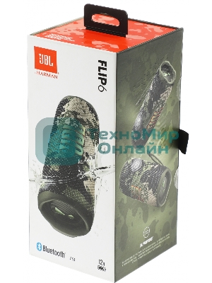 Портативная акустика JBL Flip 6, камуфляж