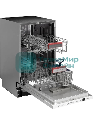 Встраиваемая посудомоечная машина Kuppersberg GGS 4525, белый, 45 см, 9 компл., 49 дБ, класс A+