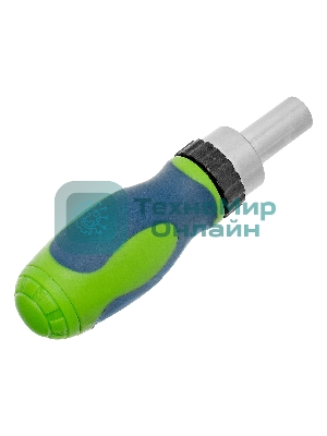 Отвертка Сибртех ревер. + биты, 41 пред., PH+PZ+SL+H+T, CrV, 2к рукоятка