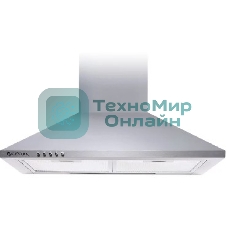 Вытяжка каминная Centek СТ-1820-60 серебристый, 60 см, 800 куб. м/ч, 55 дБ